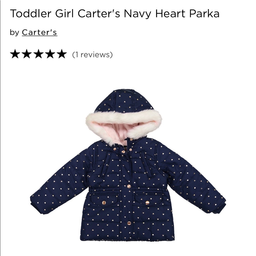 Toddler Girls Winter Jacket